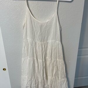 Altar'd State White Gathered dress